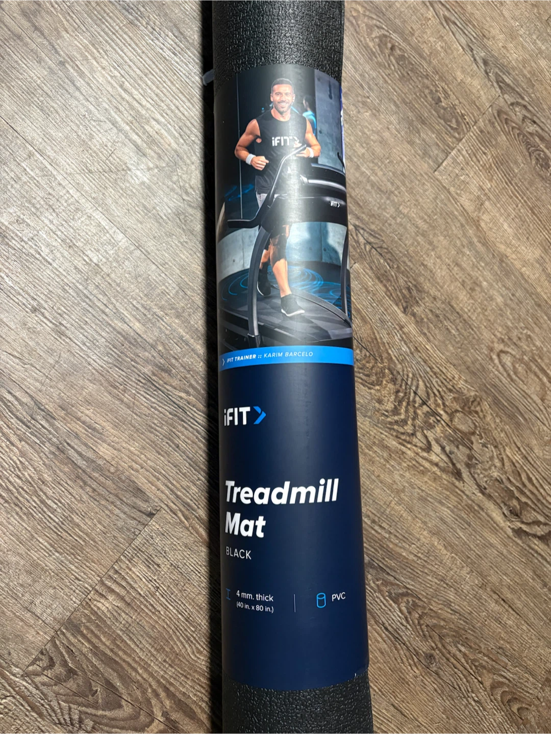 iFIT Treadmill Mat - Black