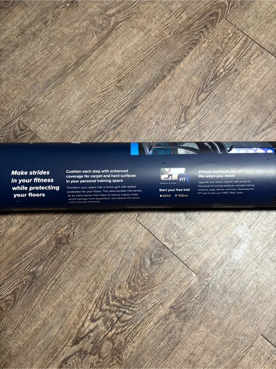 iFIT Treadmill Mat - Black - photo 2