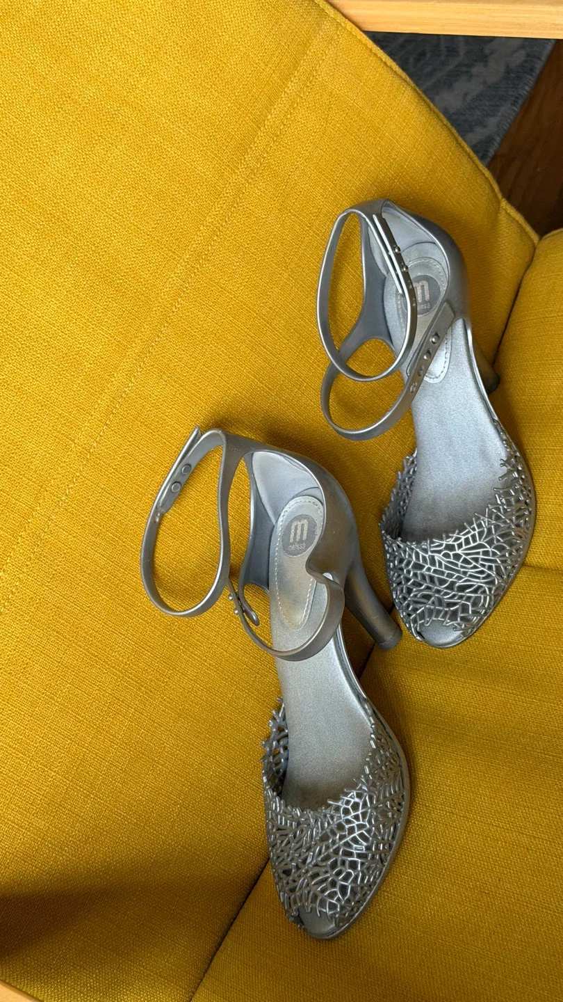 Melissa Silver Heeled Sandals - photo 2