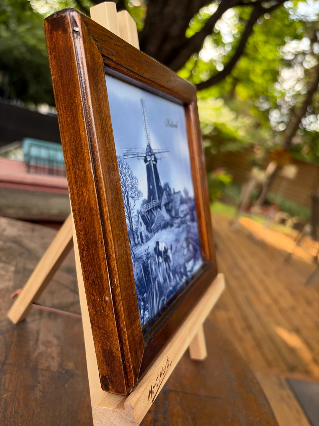 Gorgeous Vintage Framed Holland Tile - photo 4