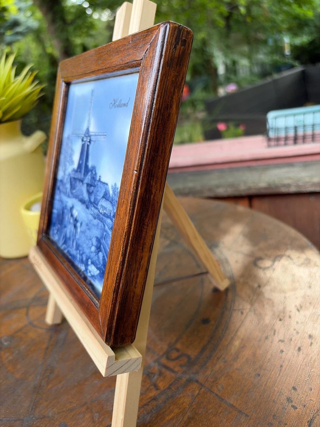 Gorgeous Vintage Framed Holland Tile - photo 5