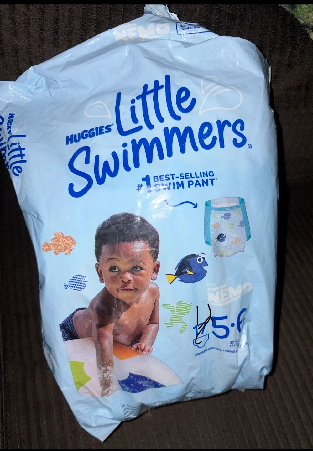 Huggies Little Swimmers Disposable Swim Pants Size 5-6