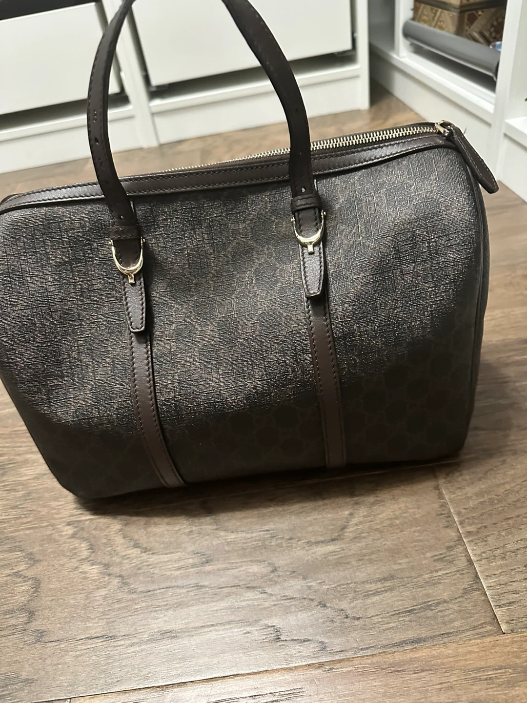Gucci Monogrammed Barrel Bag - photo 2
