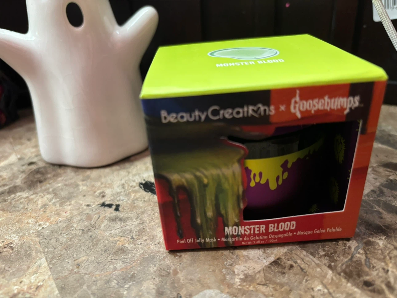 Beauty Creations x Goosebumps Monster Blood Peel Off Jelly Mask