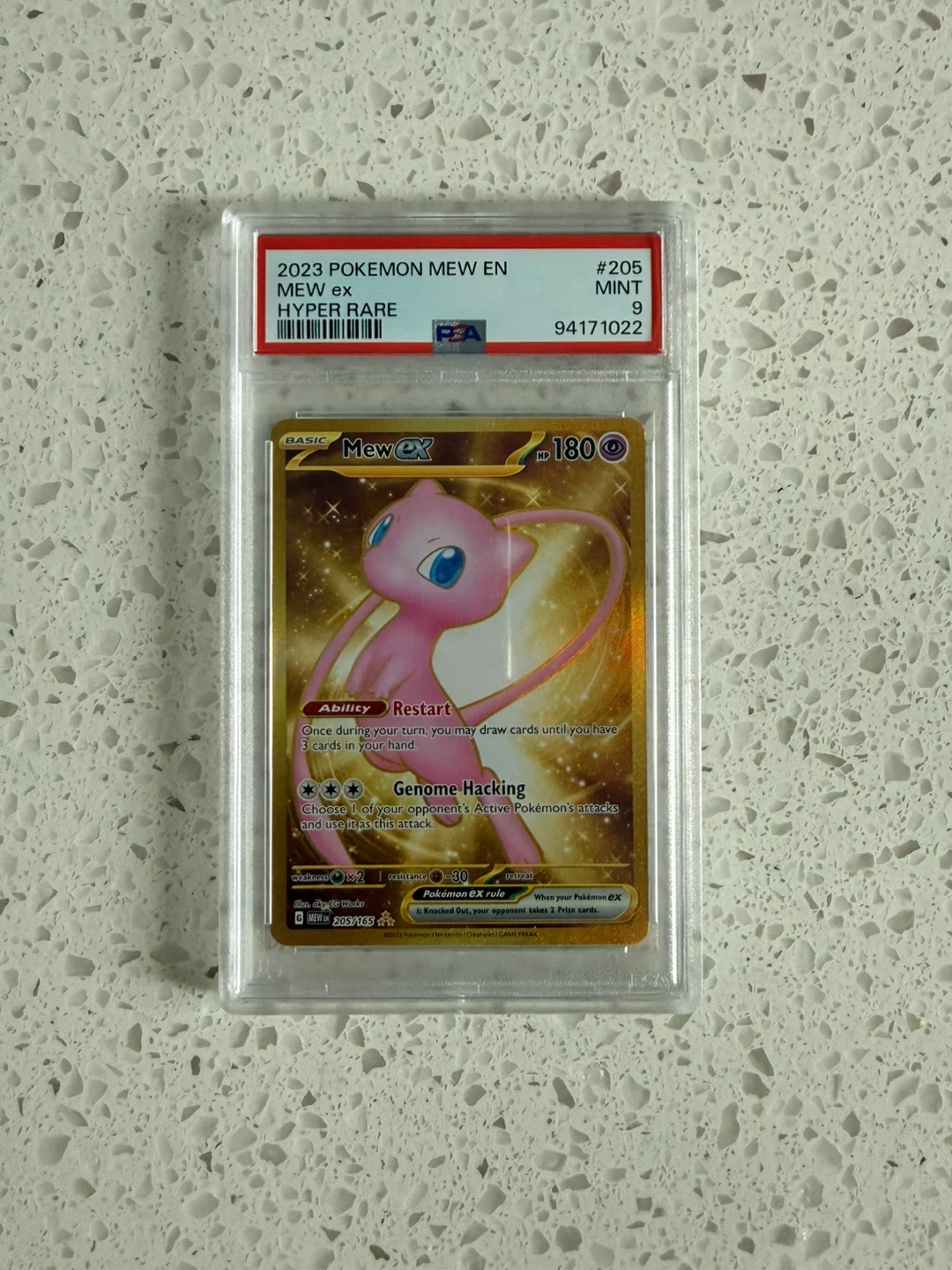 Mew ex Scarlet & Violet: 151 PSA 9