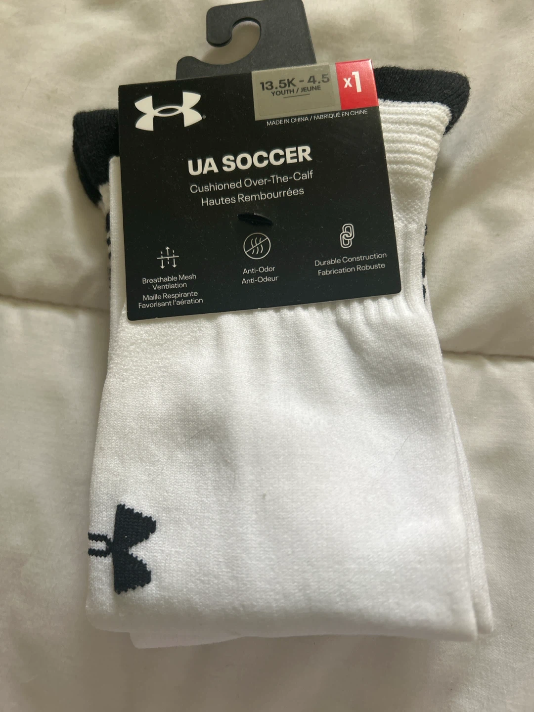 -The-Calf Socks Youth 13.5K-4.5
