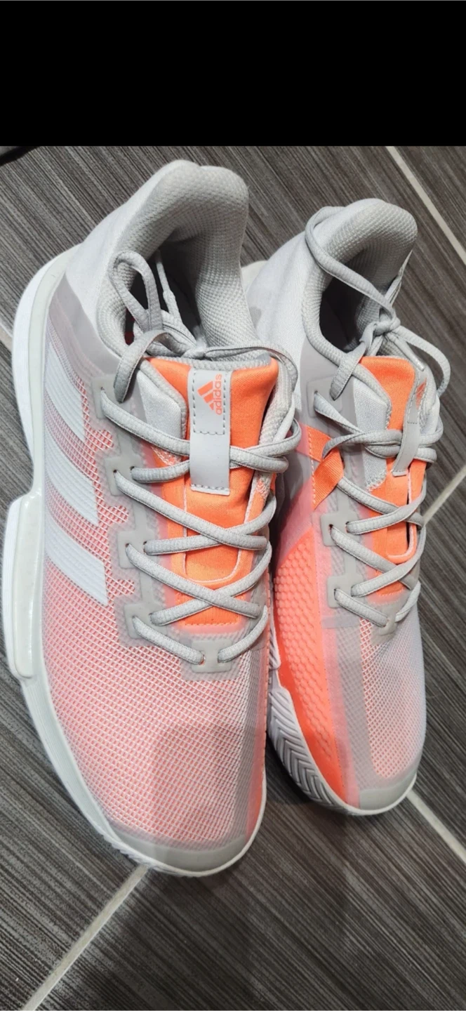 Adidas Tennis Shoes - Grey/Orange - photo 2