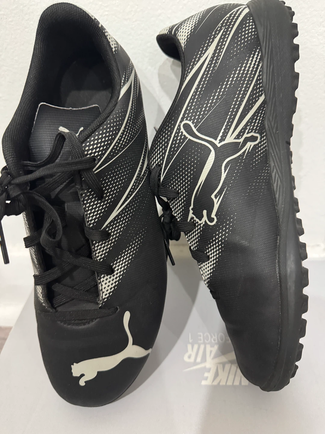 New Puma Soccer Cleats - Black/White