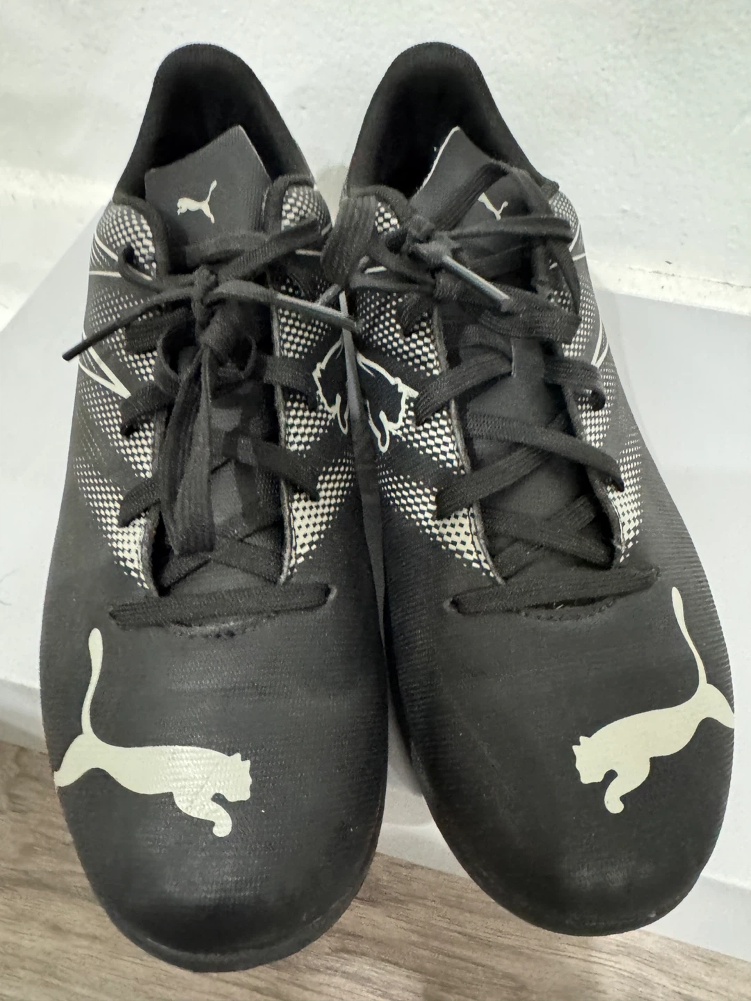New Puma Soccer Cleats - Black/White - photo 2