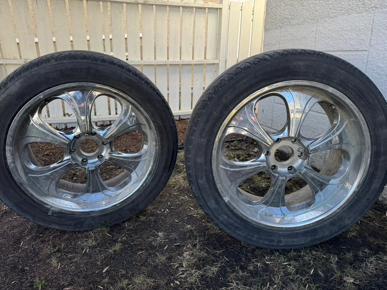 22” Chrome Wheels / Rims – 6x139.7 - photo 4