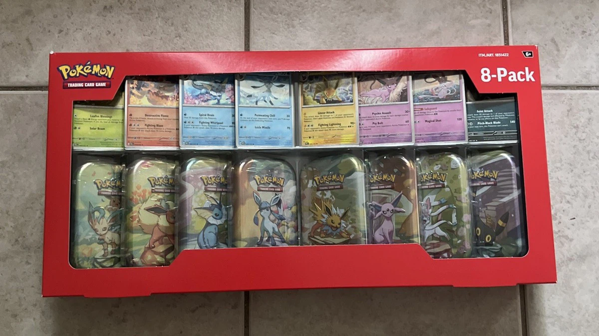 Prismatic Evolutions Mini Tins 8-Pack