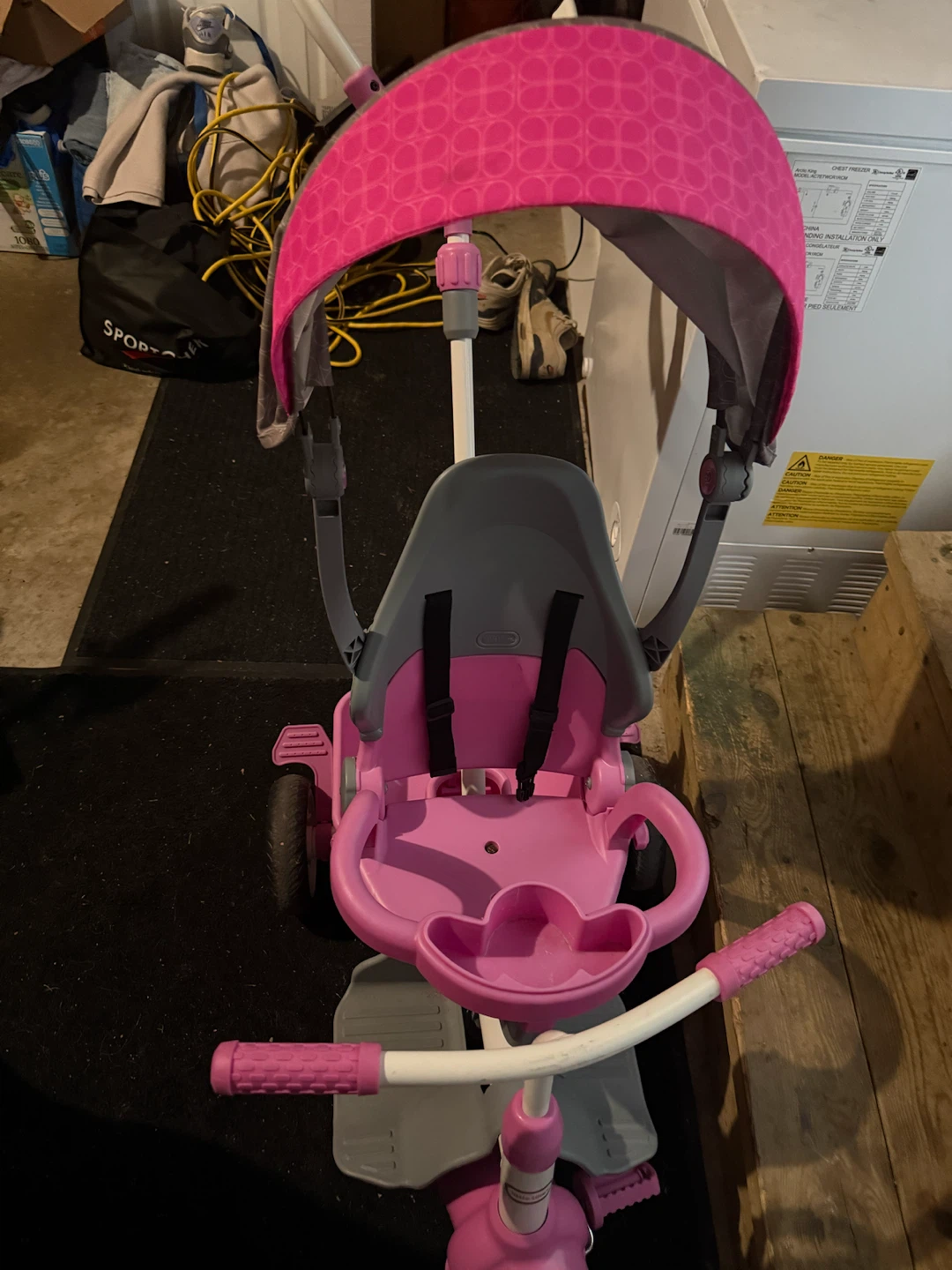 Little Tikes Pink & Grey Tricycle - photo 2