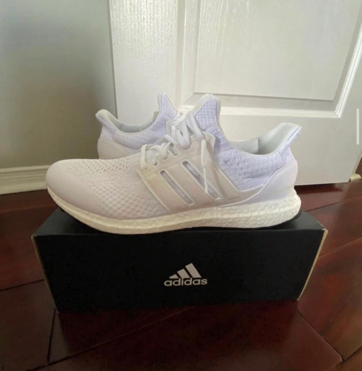 Adidas Ultraboost 5.0 DNA Triple White Sneakers
