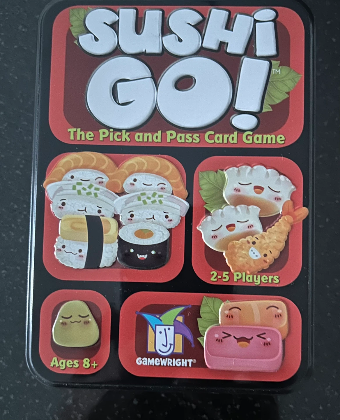 Sushi Go! The Pick and Pass Card Game Tin