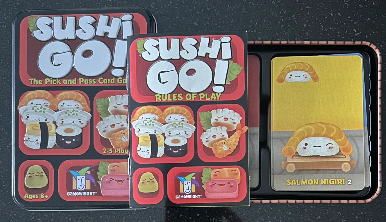 Sushi Go! The Pick and Pass Card Game Tin - photo 3