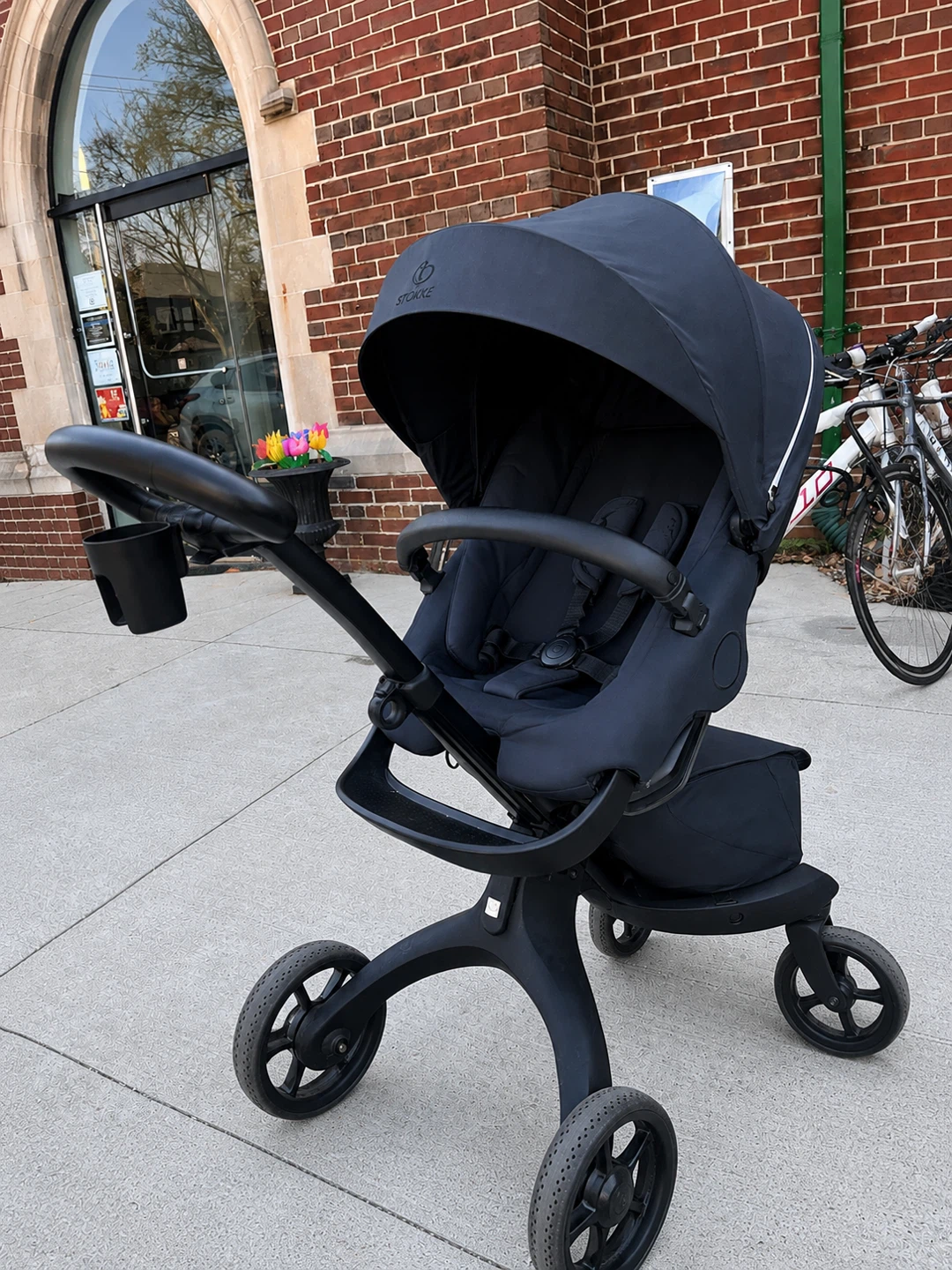 STOKKE Stroller Xplory X Deep Black + all the attachments - photo 2