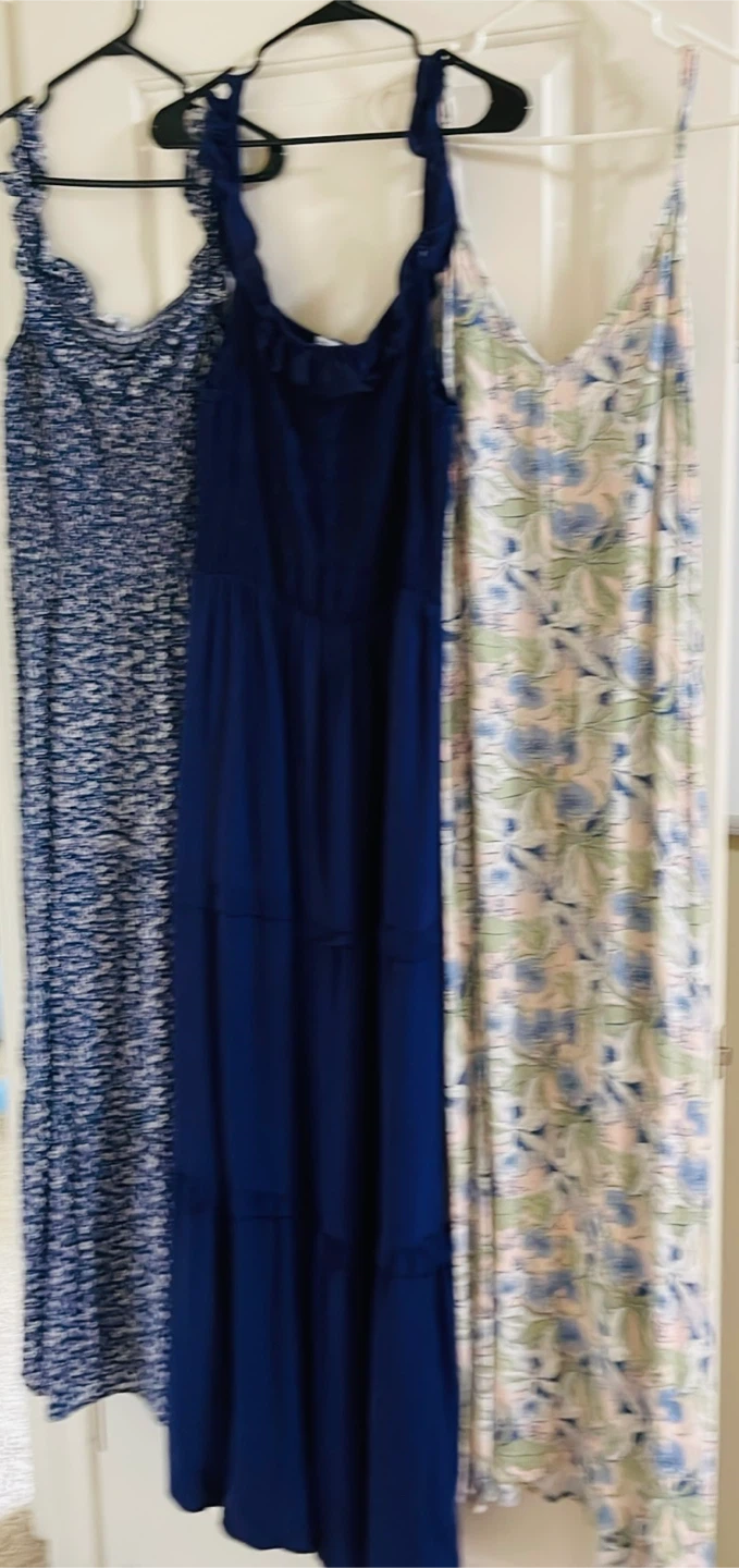 Three Maxi Dresses