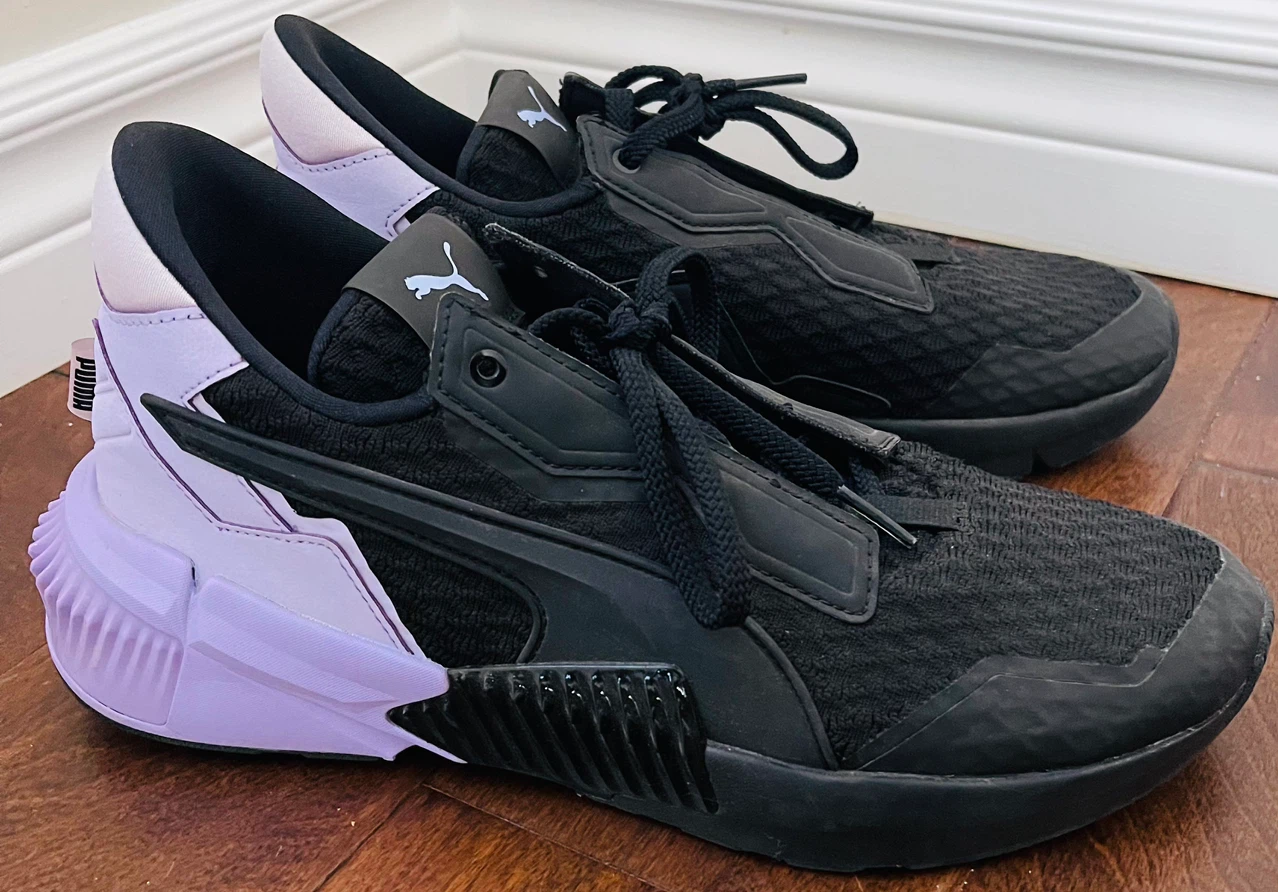 Puma Black & Lavender Training Shoes