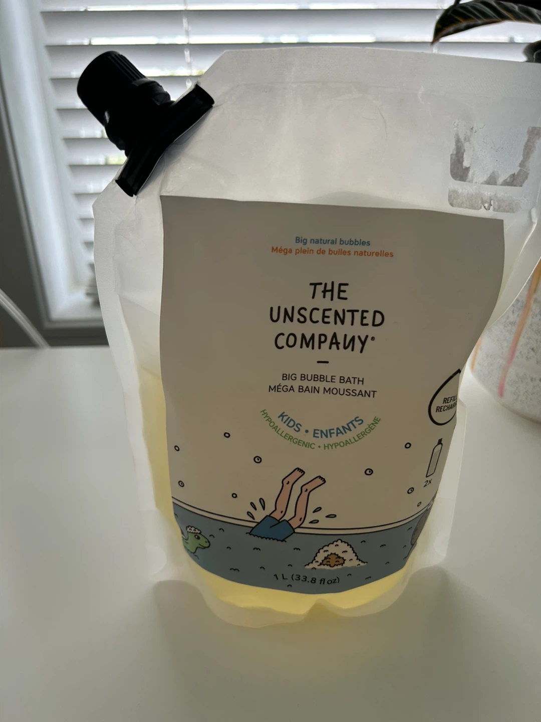 The Unscented Company Big Bubble Bath Refill - 1L
