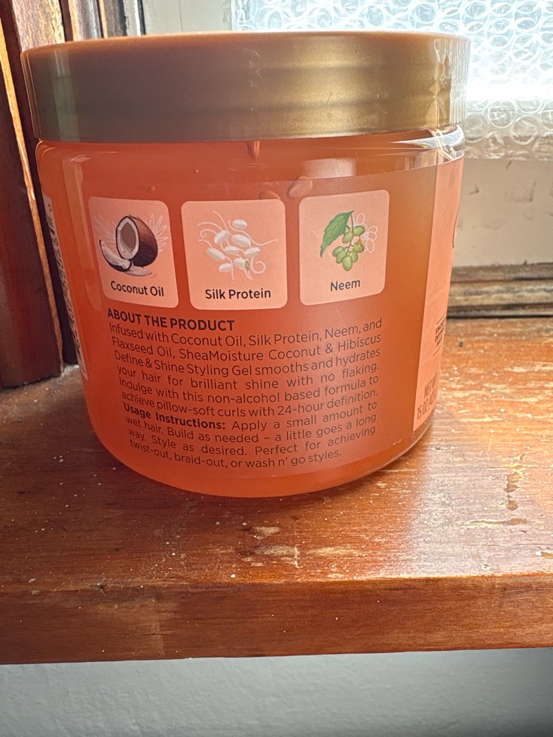 Shea Moisture Coconut & Hibiscus Styling Gel