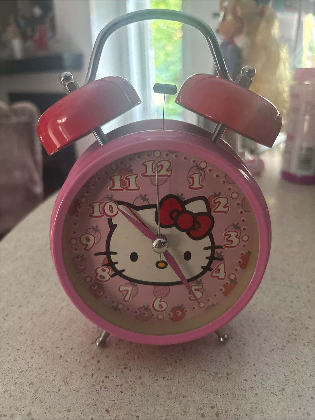 Hello Kitty Twin Bell Alarm Clock