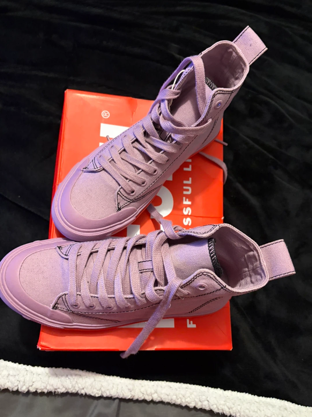 Diesel Women's High-Top Sneakers - Lavender - Size 7.5 - photo 3