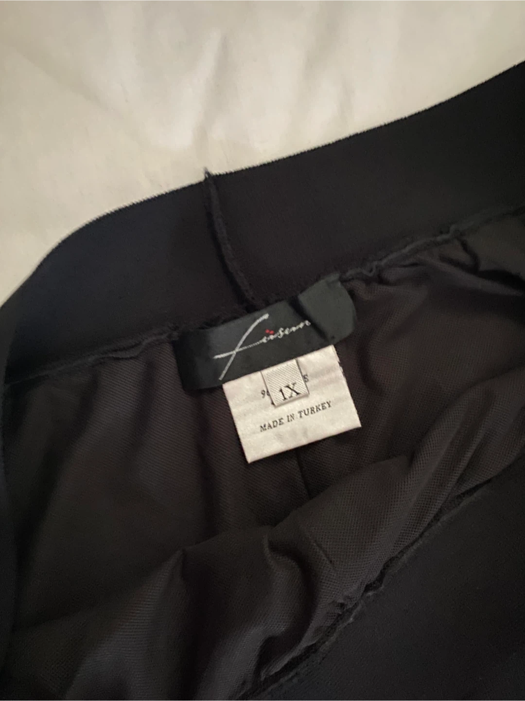 Faisenne Wide Leg Trousers, Size 1X - photo 3