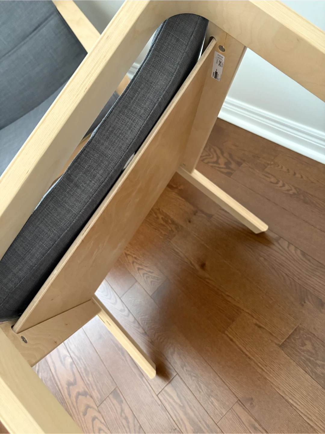 IKEA Poäng Chair and Ottoman Set - photo 5
