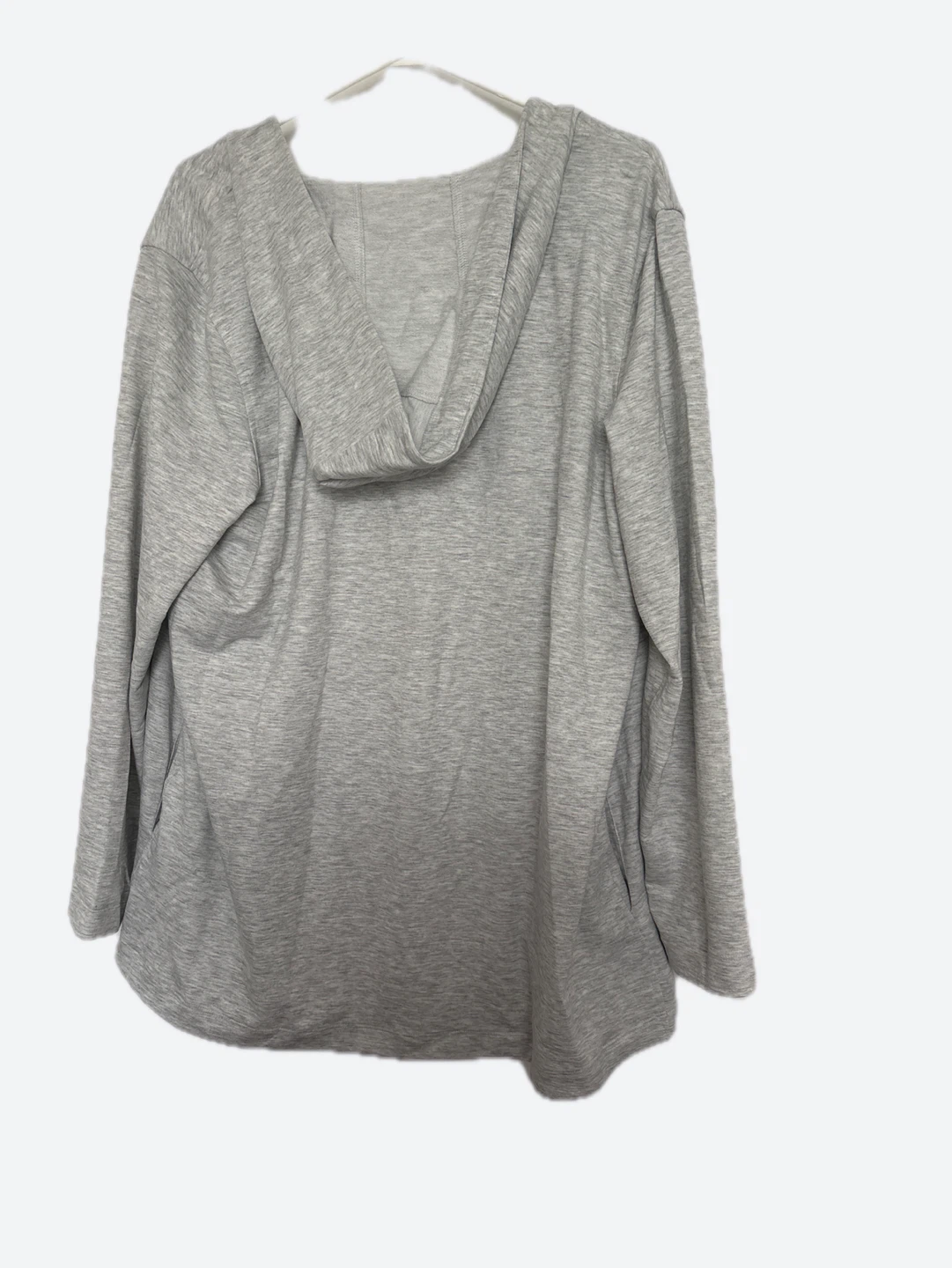 Grey Long Sleeve Hooded Top M - photo 2