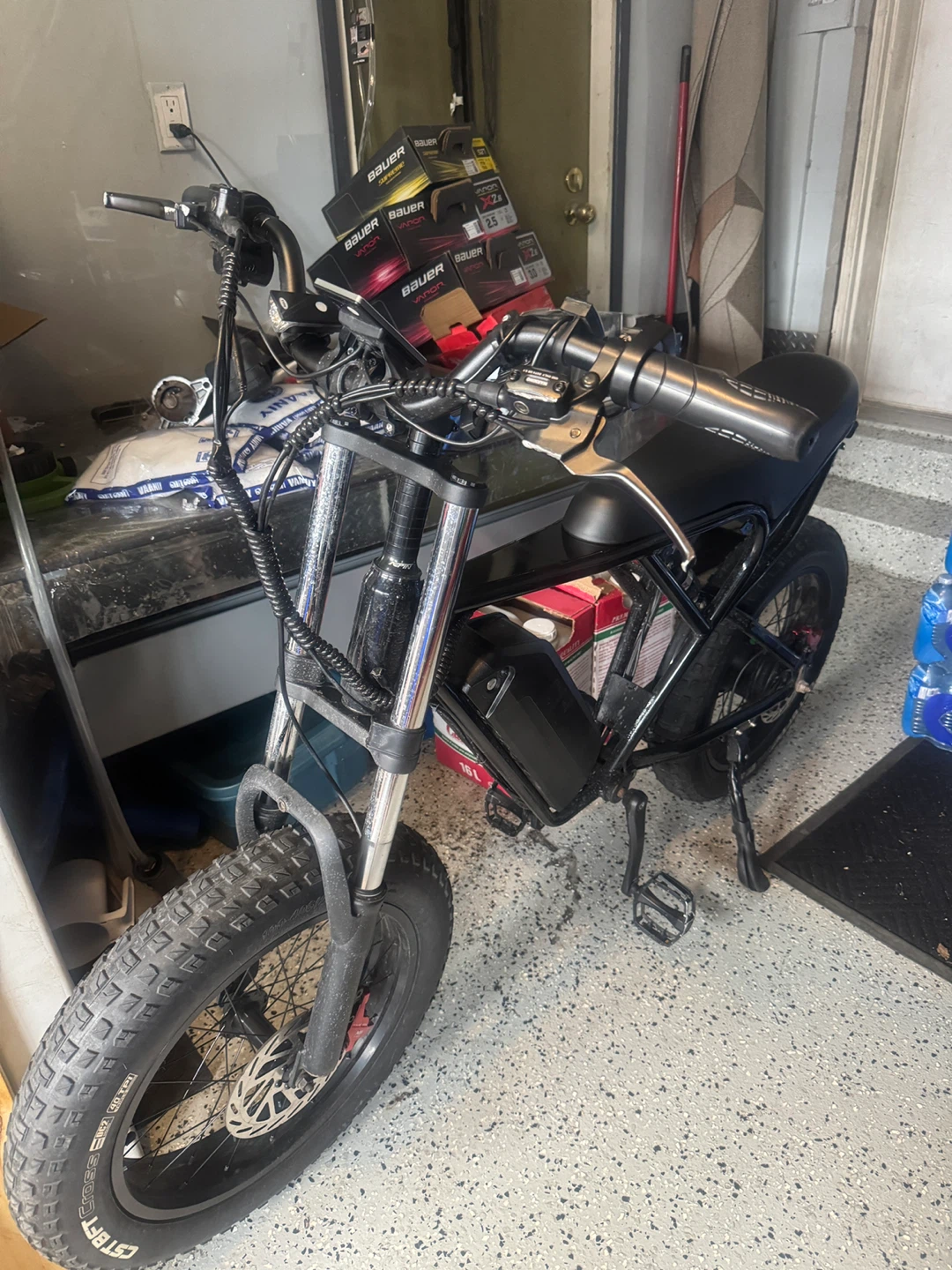 Black Electric Fat Tire Bike - photo 4