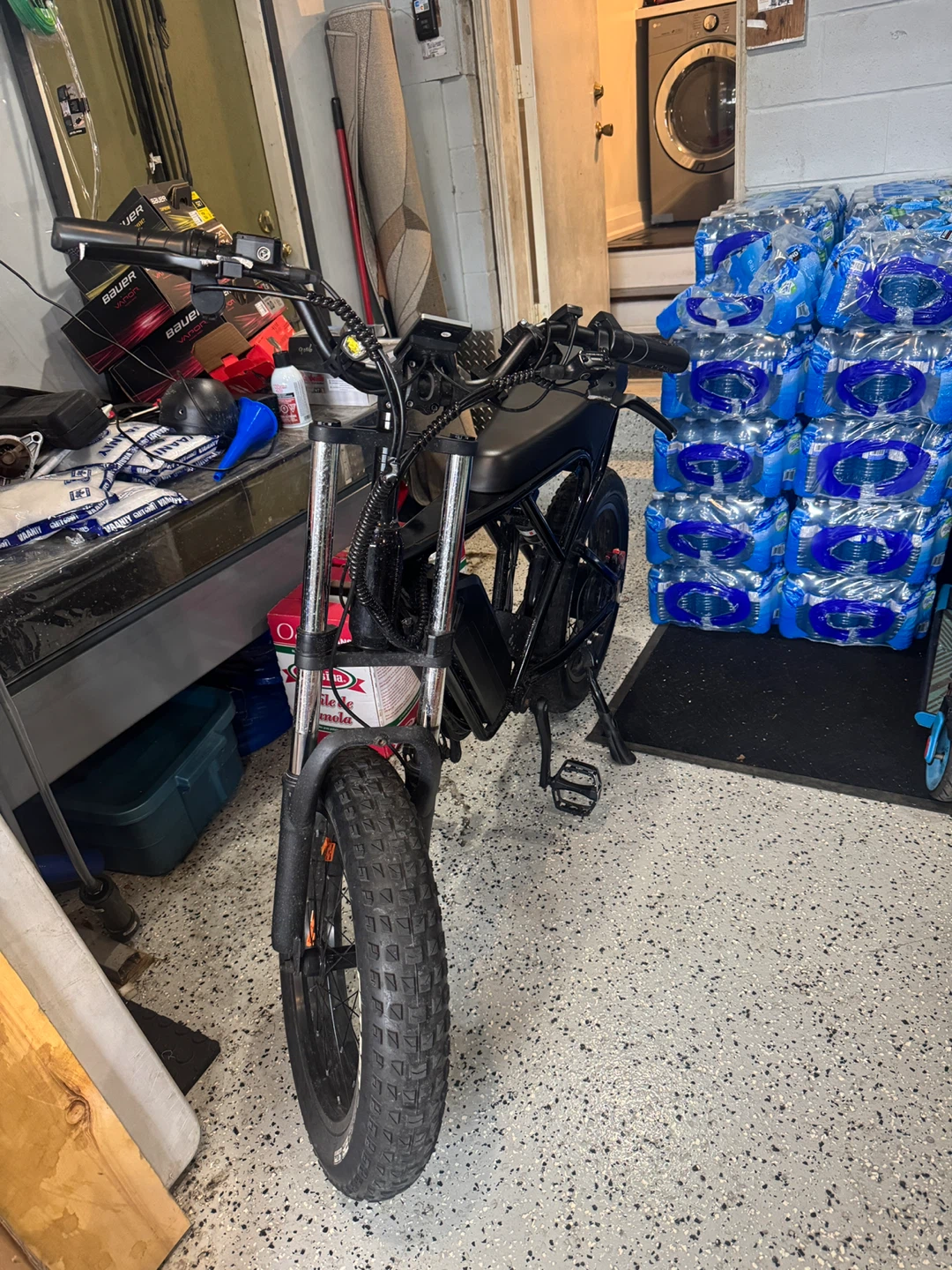 Black Electric Fat Tire Bike - photo 2