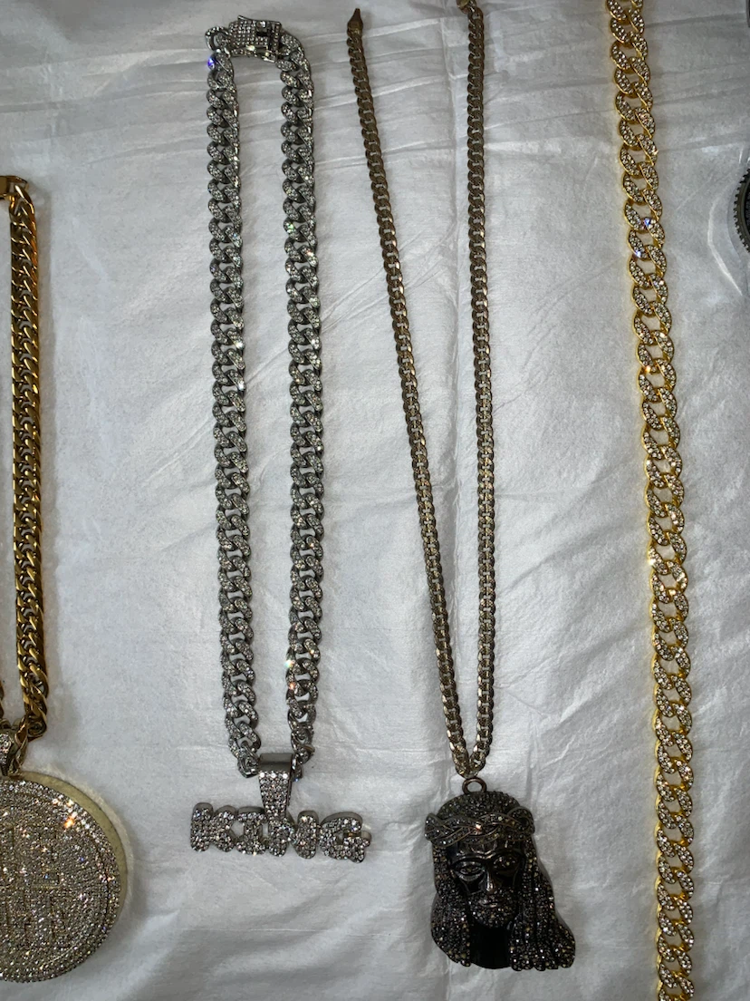 Assorted Hip Hop Pendants, Chains & Watches - photo 4