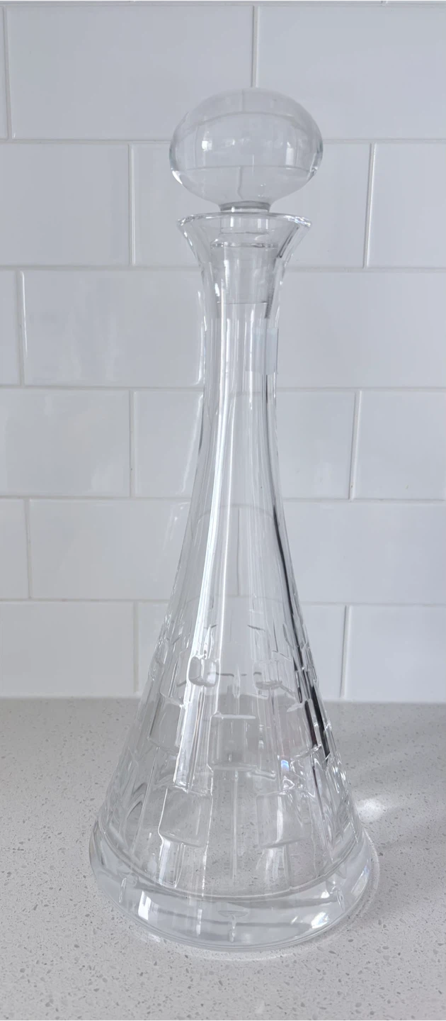 Royal Doulton Glass Decanter with Stopper