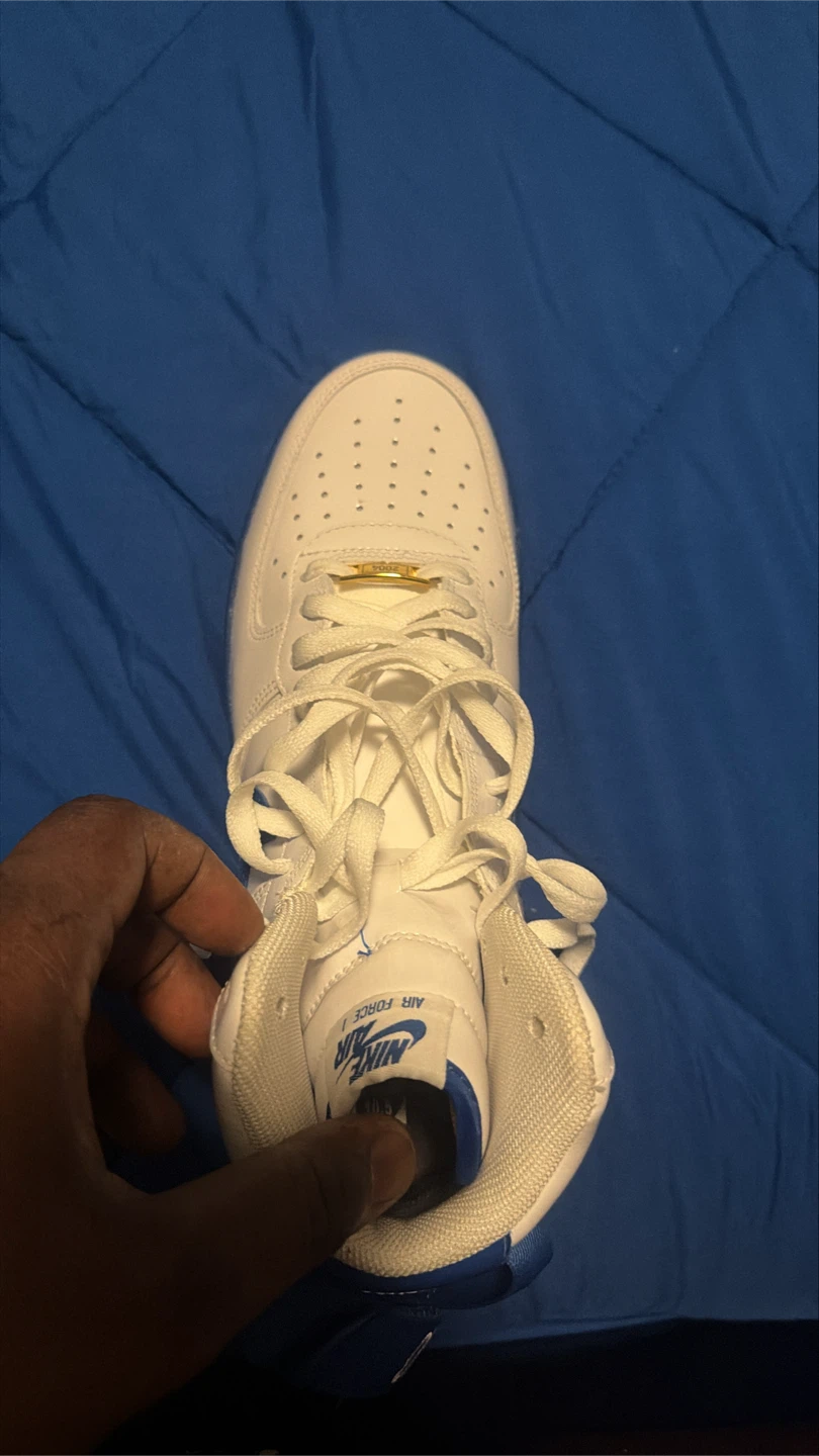 Nike Air Force 1 High White Blue - photo 5