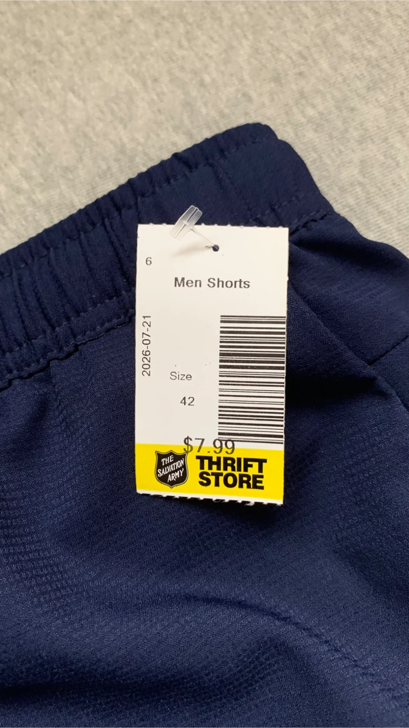 Grand Slam Performance Men's Shorts - Navy Blue Size 2X - photo 4