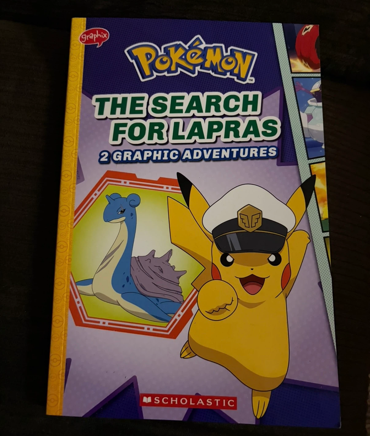 Pokémon The Search for Lapras 2 Graphic Adventures Book