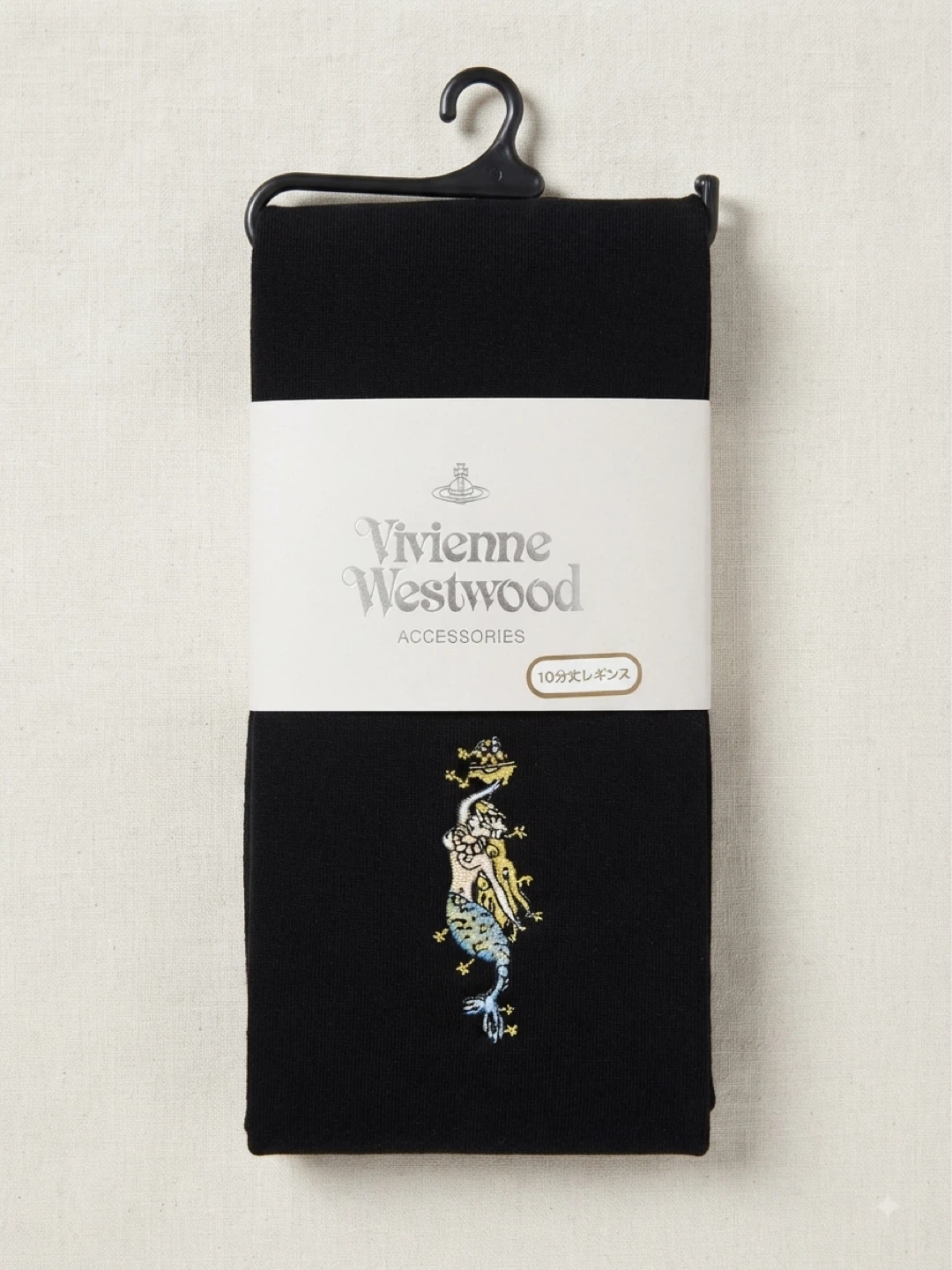 NWT - Vivienne Westwood Black Mermaid Leggings M-L