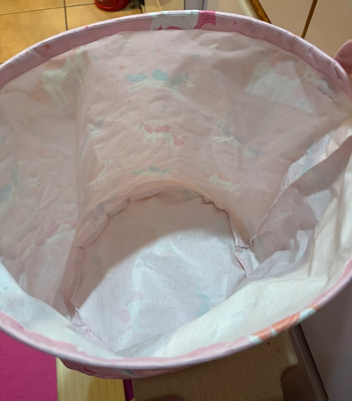 Pink Unicorn Laundry Hamper - photo 2