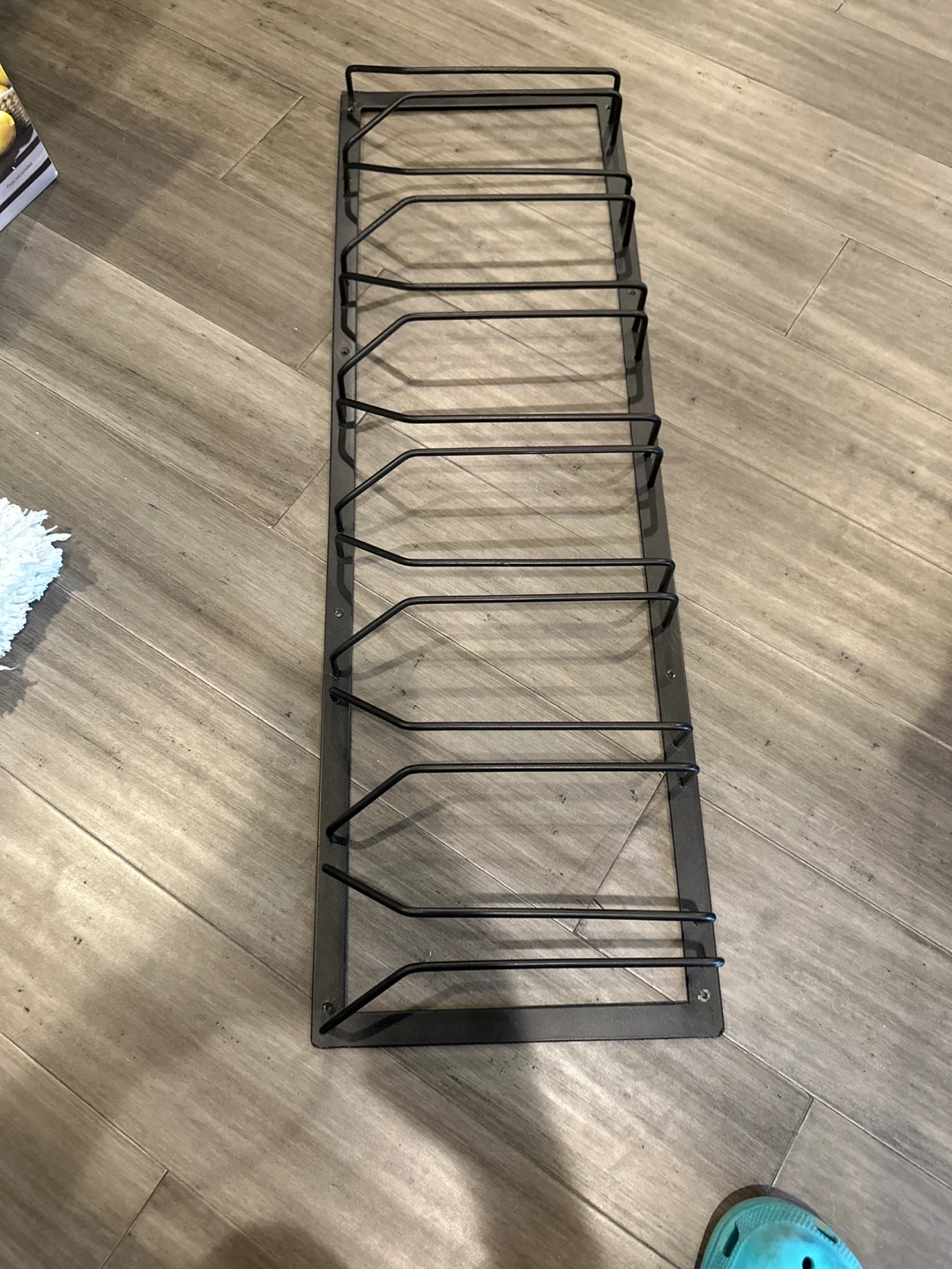 Black Metal wine Rack