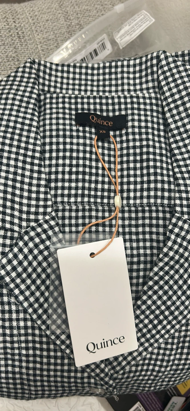 Quince 100% European Linen Gingham Shirt - photo 3