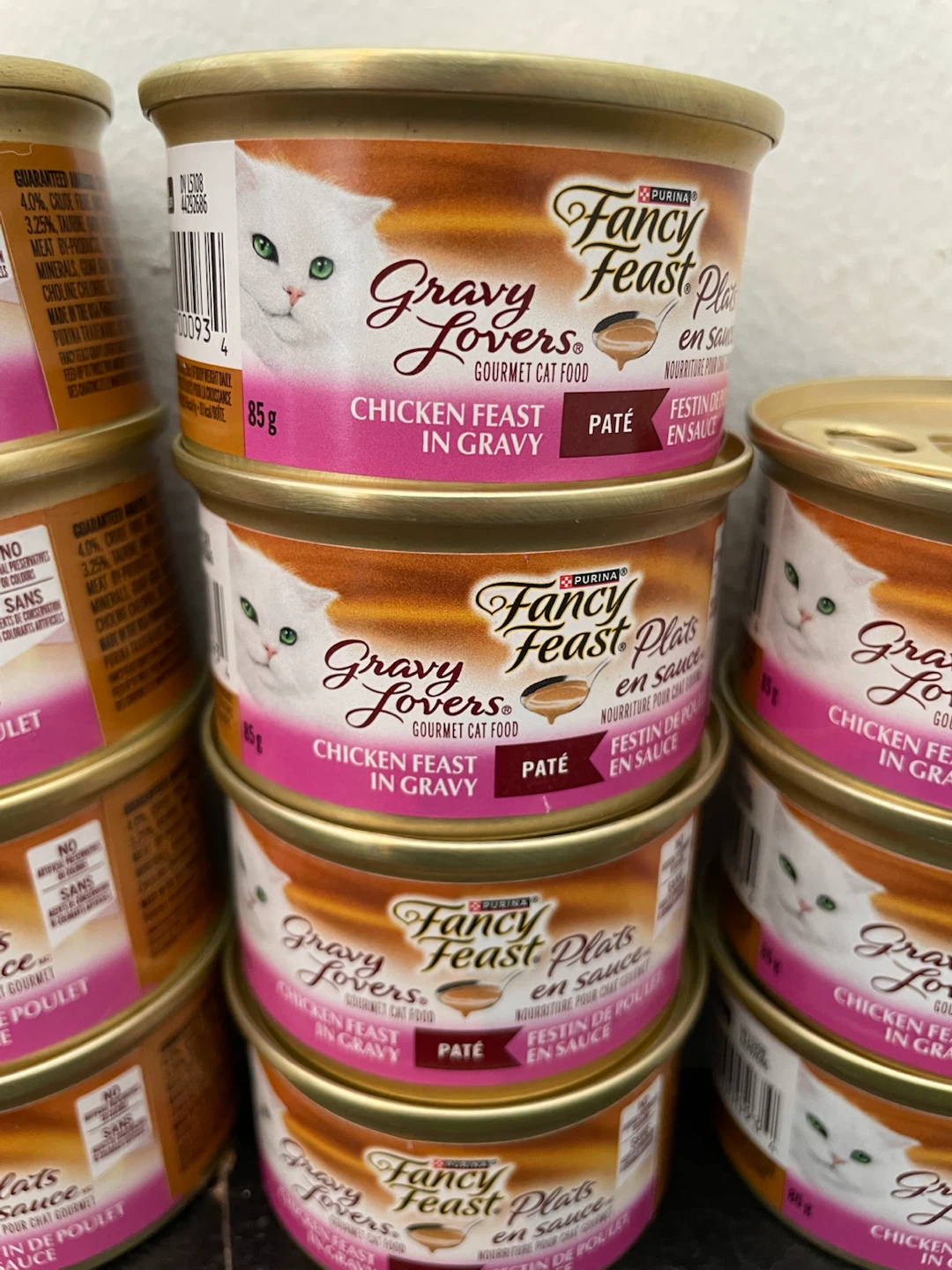 11 Cans Fancy Feast Wet Cat Food Lot-Pate Chicken Gravy - photo 2