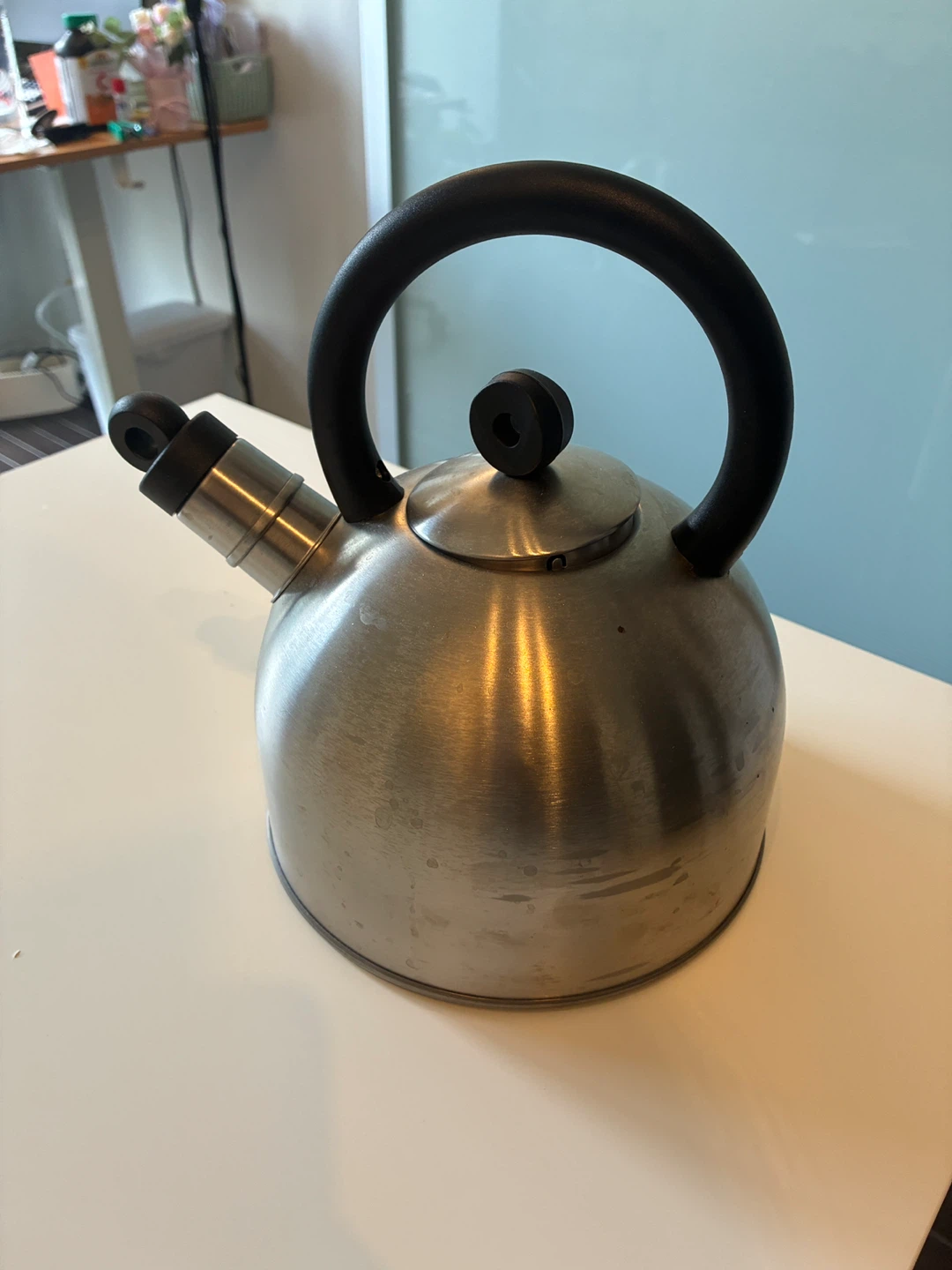 VATTENTÄT Kettle, Stainless Steel/Black, 2L - photo 2