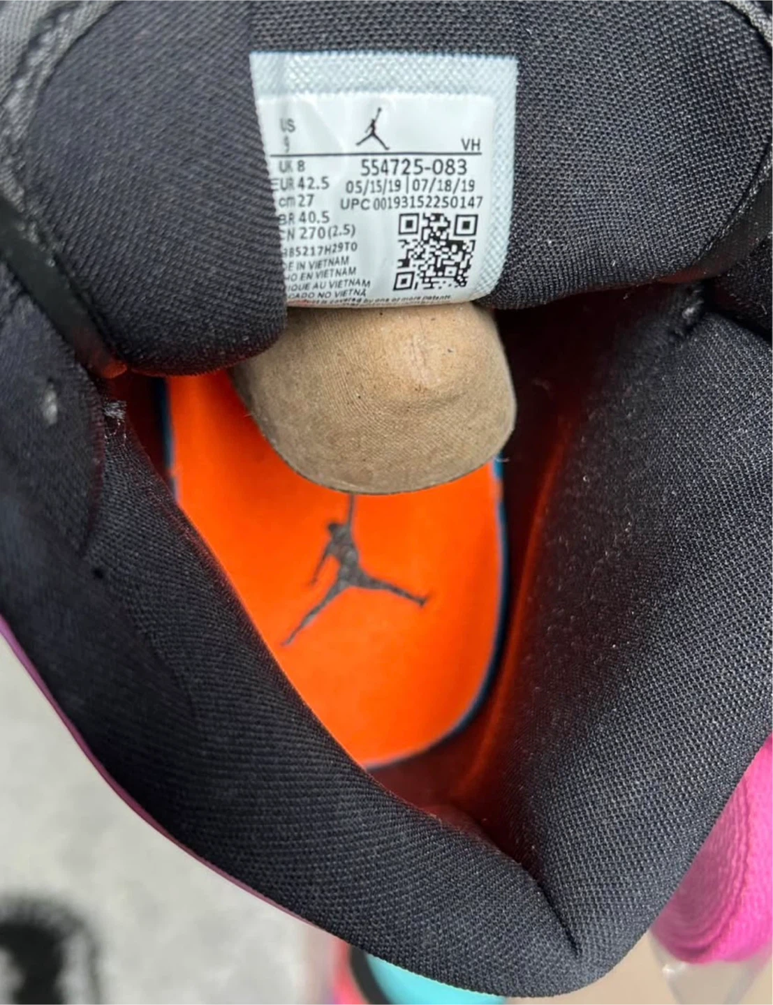 Air Jordan 1 Mid Multi-Color - Size US 9 Men - photo 5