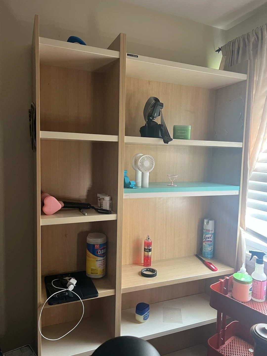 Wooden Bookshelf
