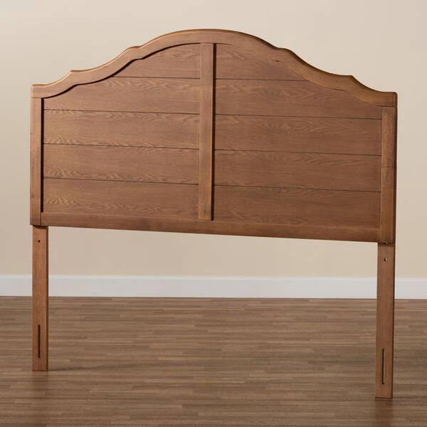 New King Size Mid Century Modern Arched Wood Headboard - photo 2