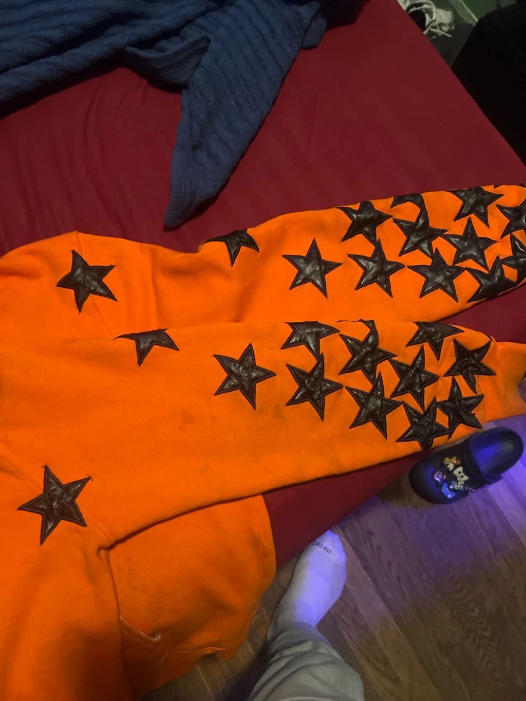 Amiri Orange Star Hoodie - Large - photo 3