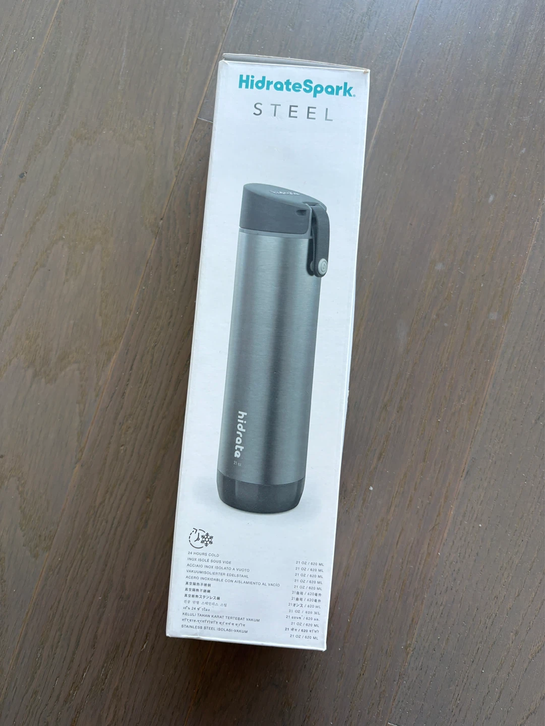 HidrateSpark STEEL Smart Water Bottle - photo 2