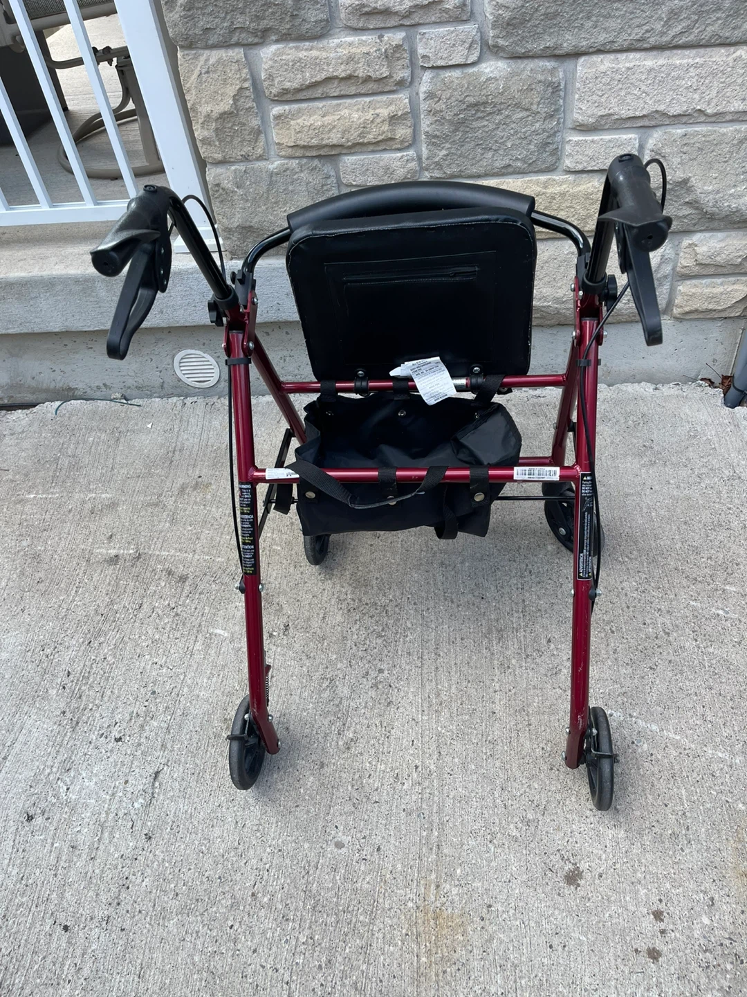 Red Walker with Seat - photo 2