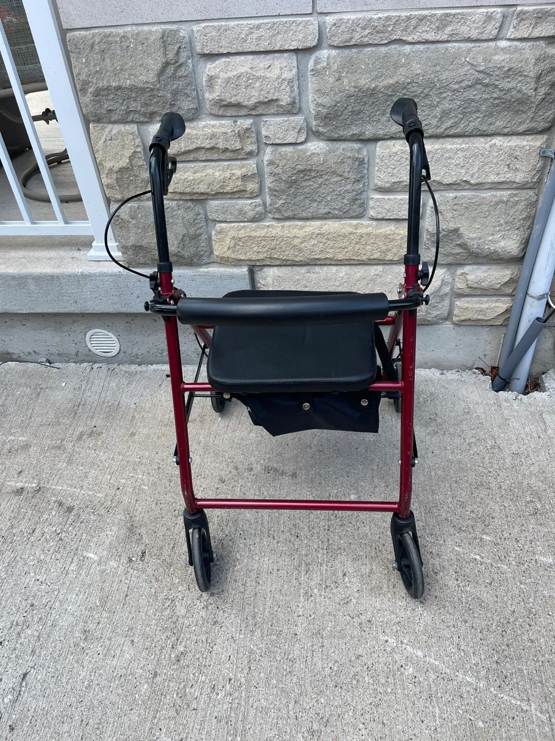 Red Walker with Seat - photo 3