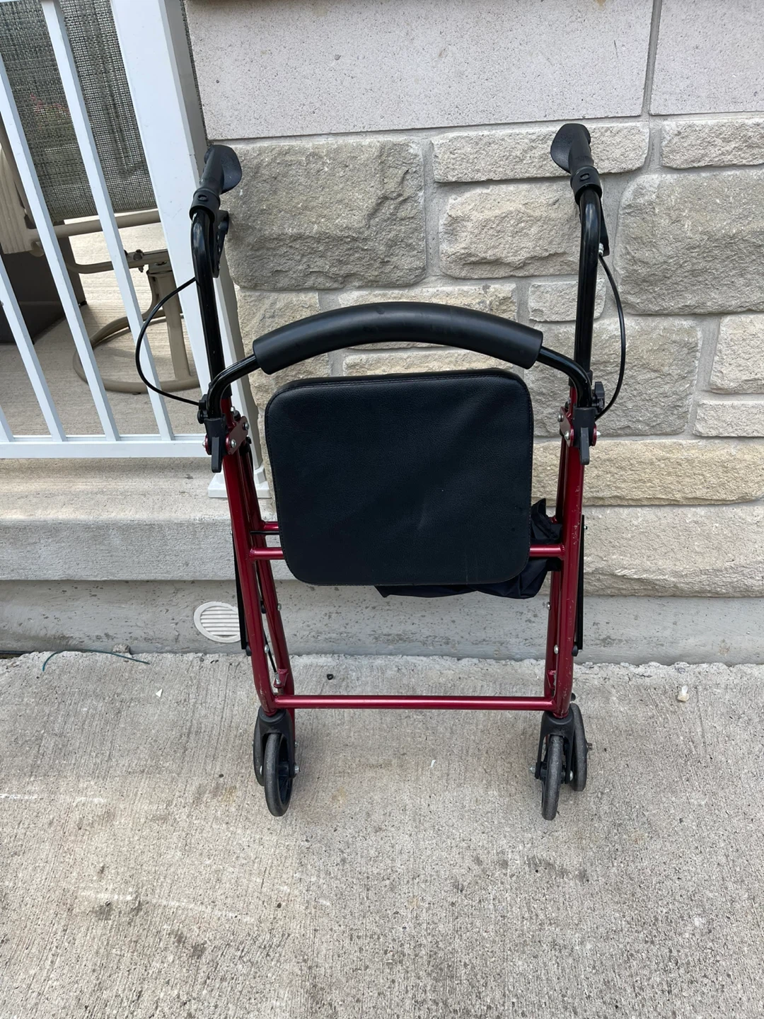 Red Walker with Seat - photo 4